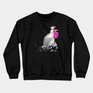 rooster 1 / Swiss Artwork Photography Crewneck Sweatshirt